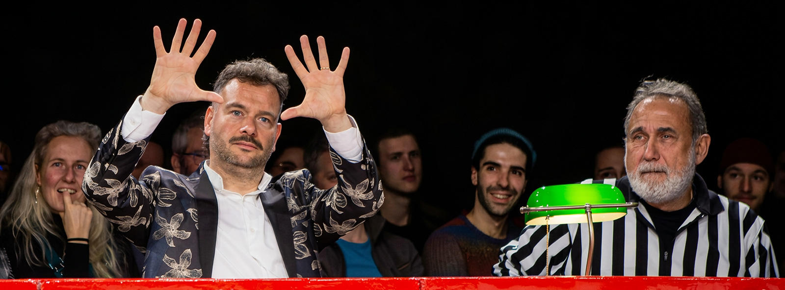 Arbitre Ligue d'impro Maitre de cérémonie Ligue d'impro